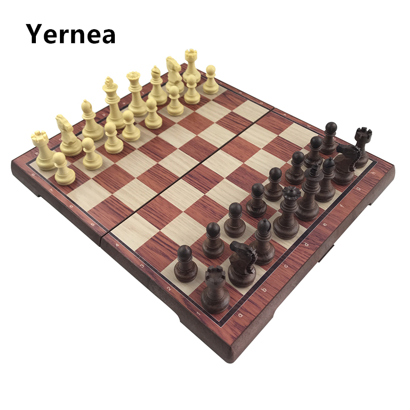Board Game Yearbook - 고급 체스 플라스틱 접이식 보드 국제