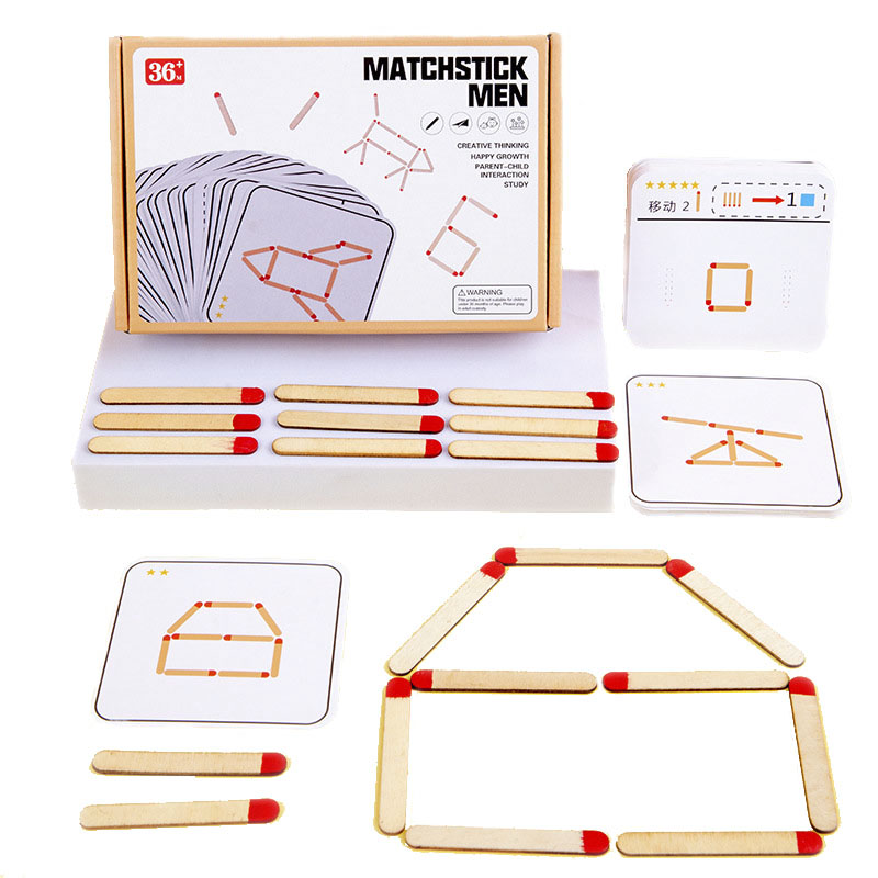 Board Game Nature - 몬테소리 일치 퍼즐 게임 나무 장난감