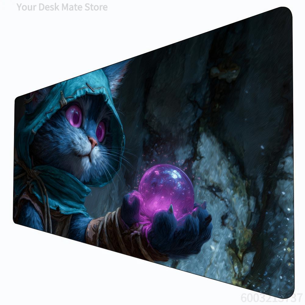 Board Game Detective - 신비로운 고양이 점술가 MTG 플레이매트 매직