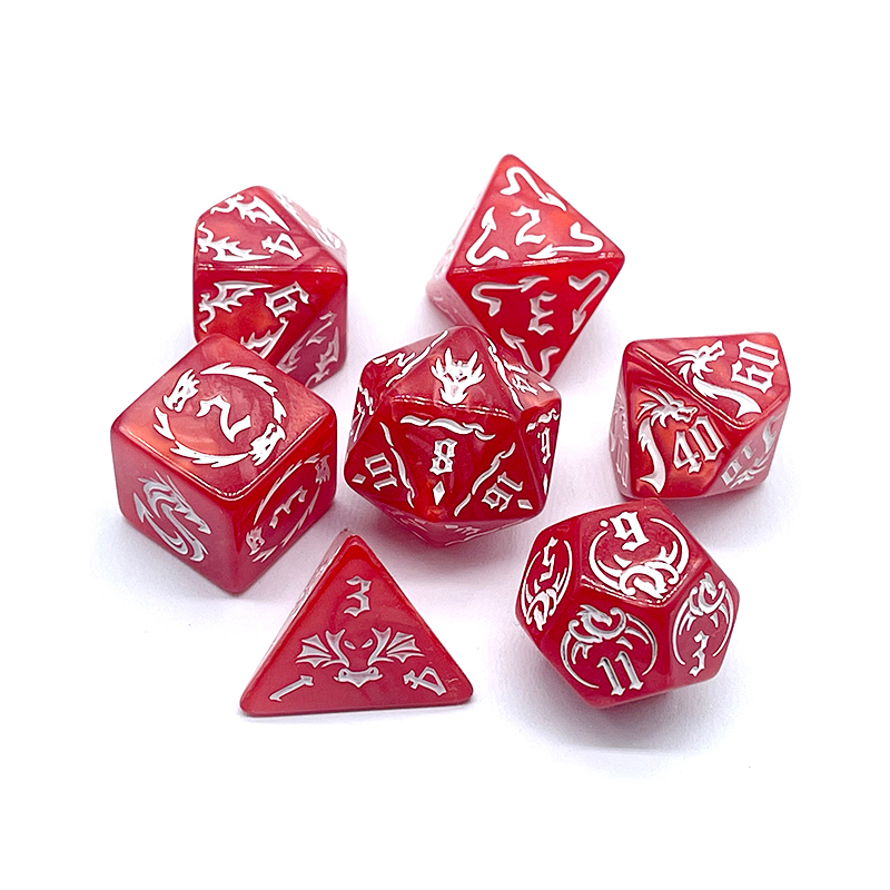 Board Game Font - TRPG RPG D20 D12 D10 D8