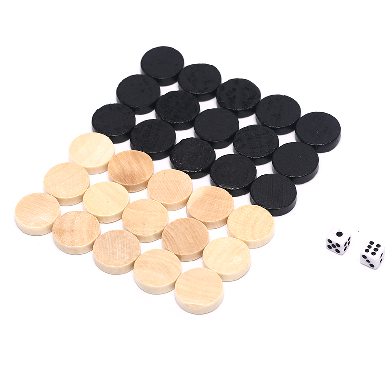 어린이 보드 게임용 목제 체커, 주사위 2 개, 주사위 - Board Game Harvest 리뷰 및 가격