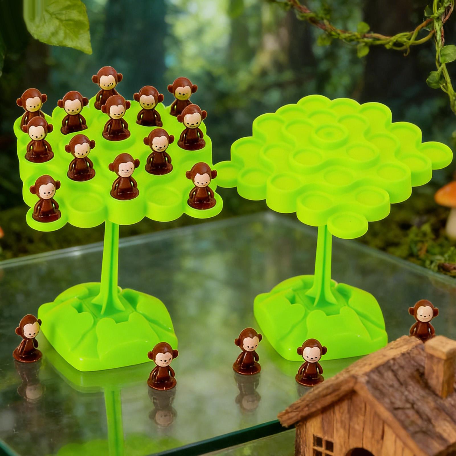 원숭이 균형 나무 집중력 훈련 어린이 장난감 부모-자녀 - Board Game Nature 리뷰 및 가격