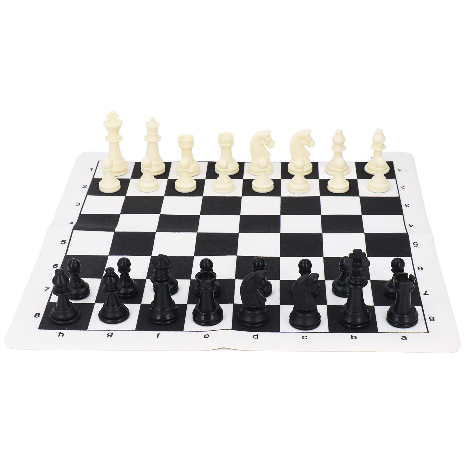 테이블 게임용 국제 체스 세트, 블랙 화이트 플라스틱  - Board Game Harvest 리뷰 및 가격