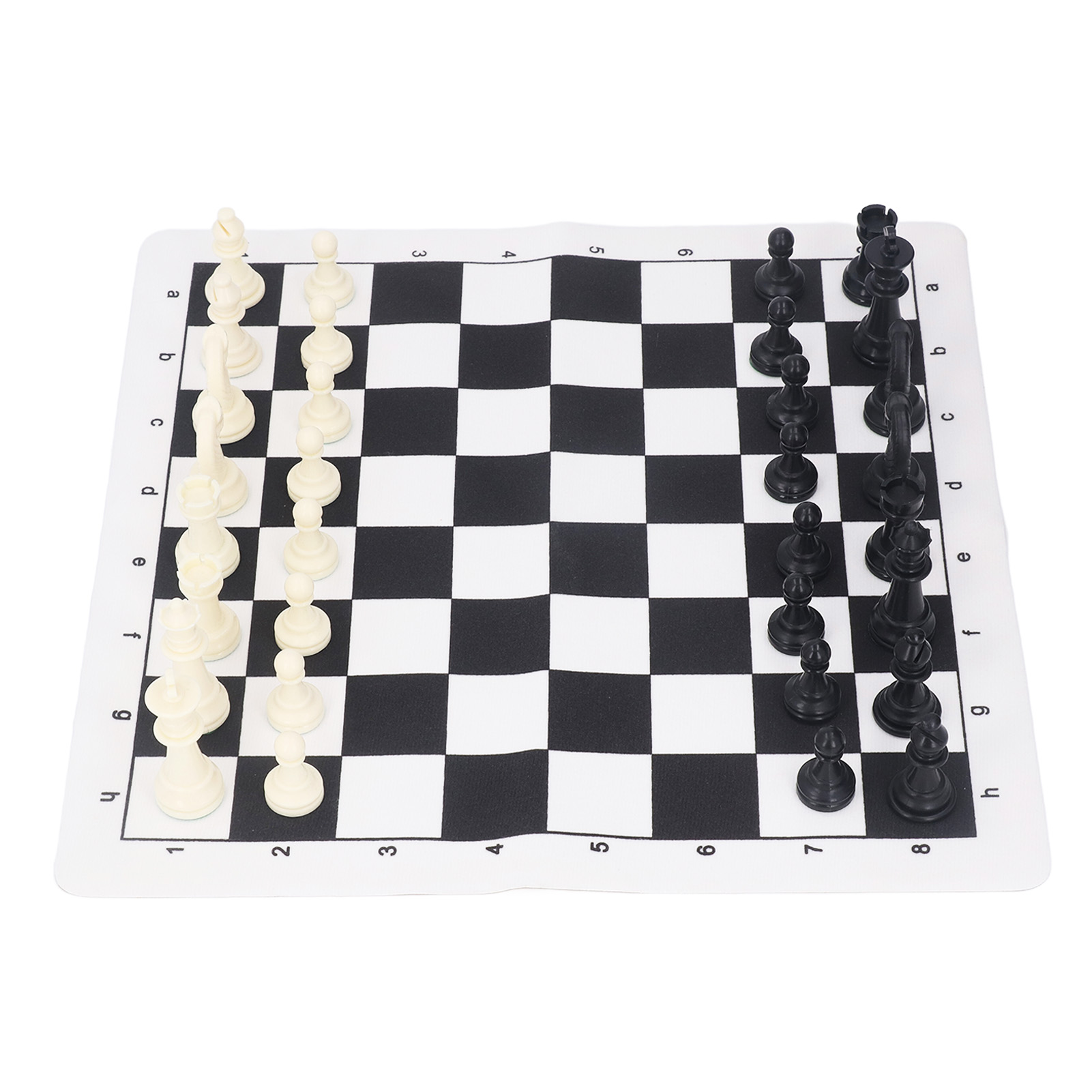 테이블 게임용 국제 체스 세트, 블랙 화이트 플라스틱  - Board Game Harvest 리뷰 및 가격