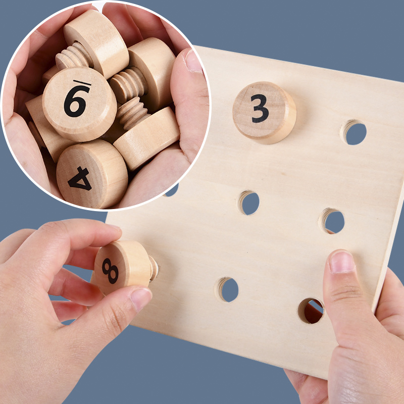 몬테소리 색상 번호 인식 페어링 퍼즐 교육용 장난감,  - Board Game Nature 리뷰 및 가격