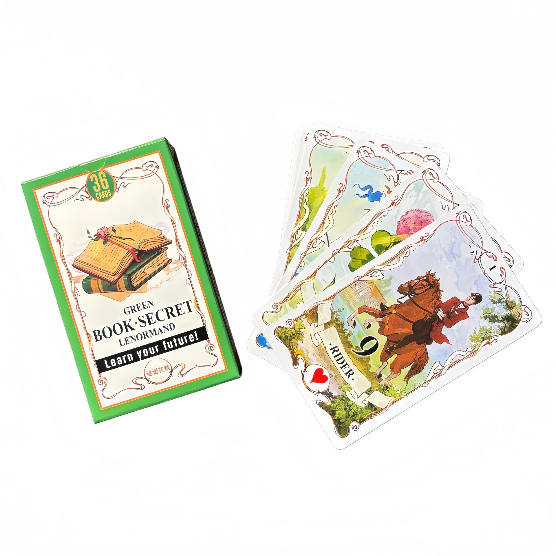 36PCs 그린북 시크릿 레노랑드 오라클 카드 영어 버 - Board Game Yearbook 리뷰 및 가격