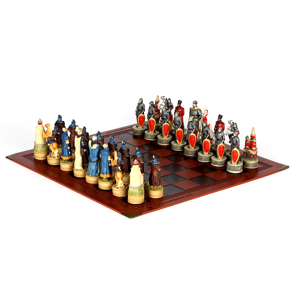 전쟁 테마의 체스 세트 징기스칸 대. 러시아-32 3D - Board Game Yearbook 리뷰 및 가격